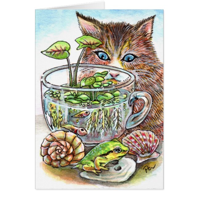 Cat and Frog (Front)