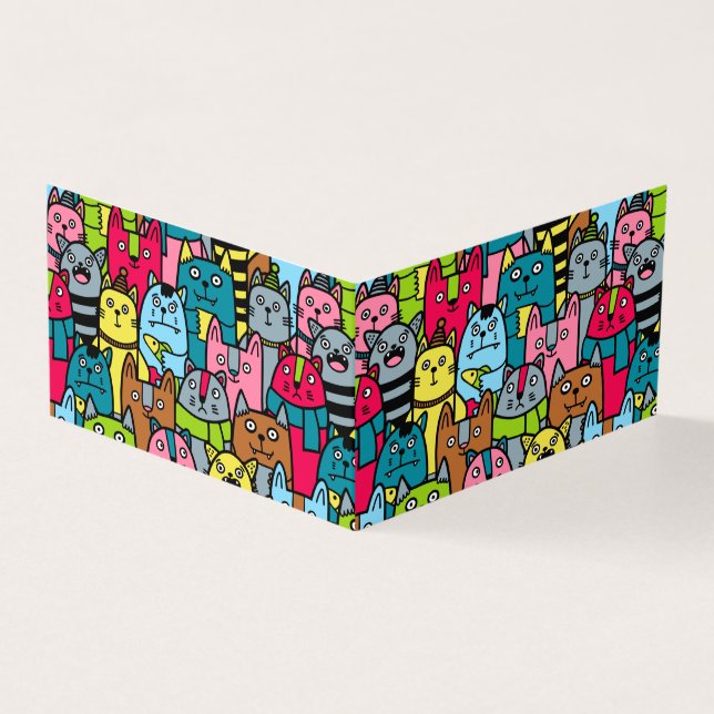 Cat and kittens (Outside)