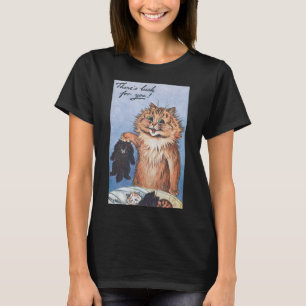 Cat and Kittens, Louis Wain T-Shirt