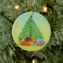 Cat and Mouse Christmas Round