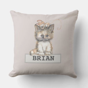 Cat and Mouse Cushion