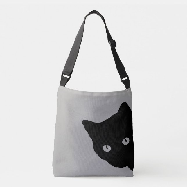Cat and Mouse Fashion Crossbody Tote (Front)