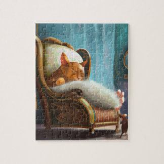 Cat and mouse  jigsaw puzzle