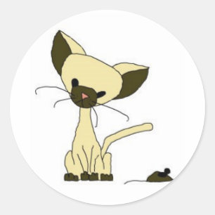 Cat and Mouse Sticker - Mouser (Meet the Mews)