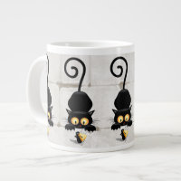 Cat and Mouse with Cheese Fun Cartoon Characters