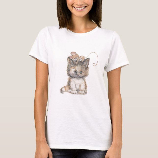 Cat and Mouse Women's T-Shirt (Front)