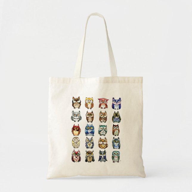 Cat and Owls Bag (Front)