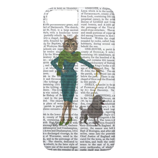 Cat and Poodle Case-Mate iPhone Case (Back)