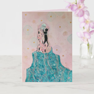 Cat and Skeleton  Card