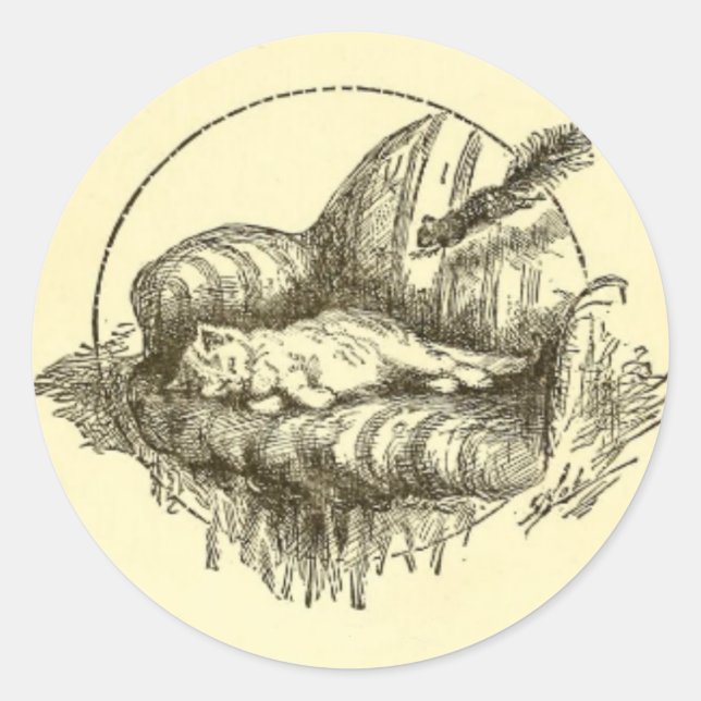 Cat and Squirrel Stickers (Front)