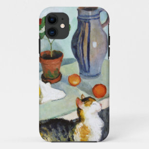 Cat and Still Life, August Macke iPhone 11 Case