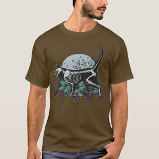 Cat and the moon T-Shirt