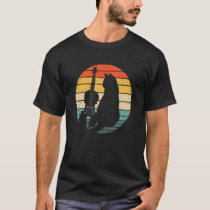Cat and Violin Musical Instrument Funny Kitten Lov T-Shirt