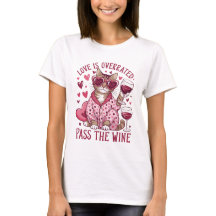 Cat and Wine Valentine
