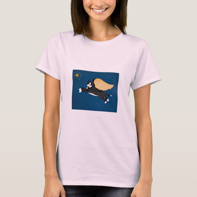 Cat Angel T-shirt (Front)