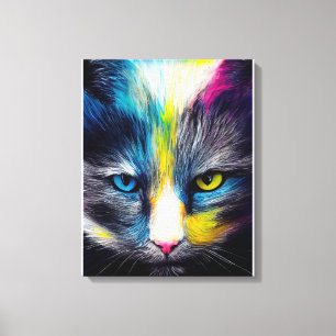 Cat  Animal Discovery Adventure Nature Planet Canvas Print