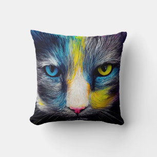 Cat Animal Discovery Adventure Nature Planet Cushion