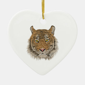 Cat/ Animal/ Leopard/ Cougar Cub/ Tigress/ Lion Ceramic Tree Decoration
