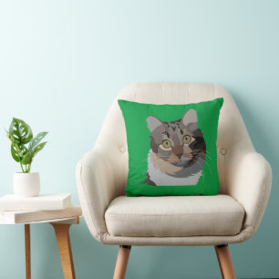Cat Animal Pet Cat Lover Cushion
