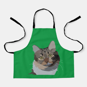 Cat Animal Pet Cat Lover Kids Apron