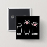 Cat Animal Pet Lover Rock Paper Scissors Hand Game