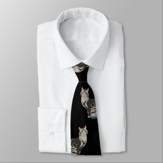Cat Anime Style Cute  Tie