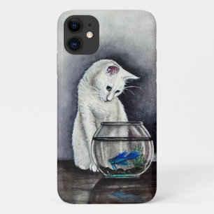 Cat Anticipation iPhone 11 Case