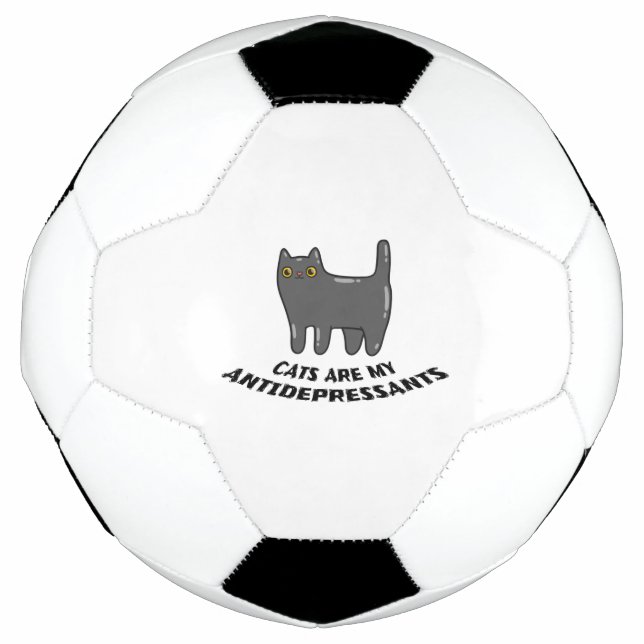 Cat Antidepressant Football (Front)