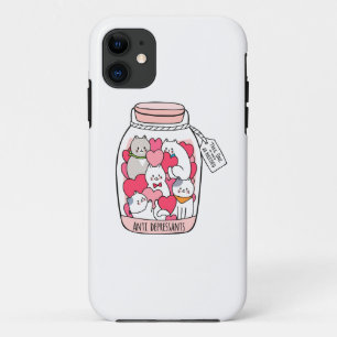 Cat Antidepressant Funny Cat Lover Gift iPhone 11 Case