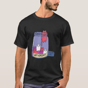 Cat Antidepressant Mental Health Kitten Doctor Pet T-Shirt