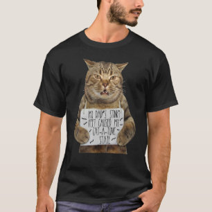 Cat Apparel My Dads Stinky Feet Caused Catatonic S T-Shirt