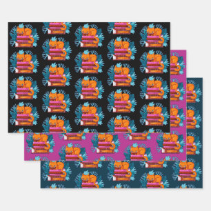 Cat Approved Books Wrapping Paper Sheet