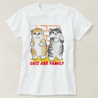 Cat are family  T-Shirt