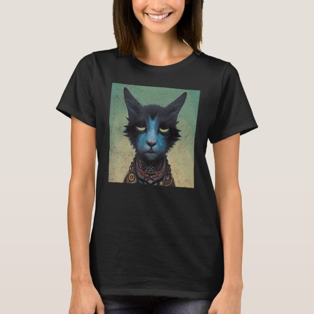 Cat Art 10 T-Shirt (Front)