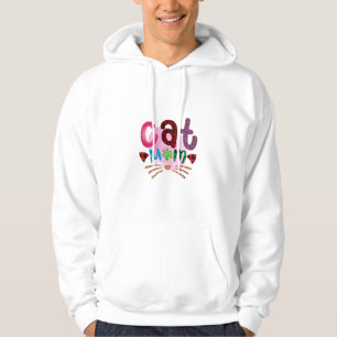 Cat Art Cat Mom_2 Hoodie