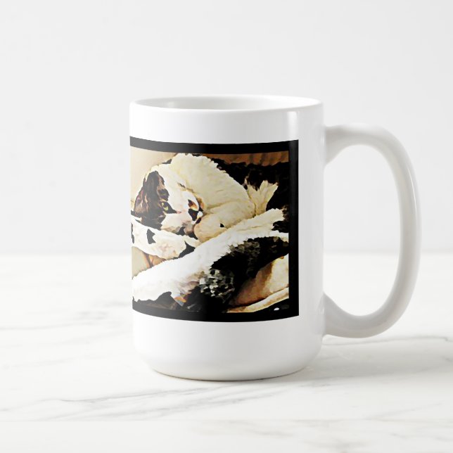Cat Art Coffee Mug (Right)