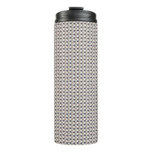 Cat Art   Cute Cat Pattern Seamless Background Thermal Tumbler