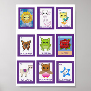 Cat Art Lottería, Poster