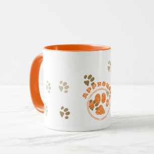 Cat Art Seal of Approval Mug