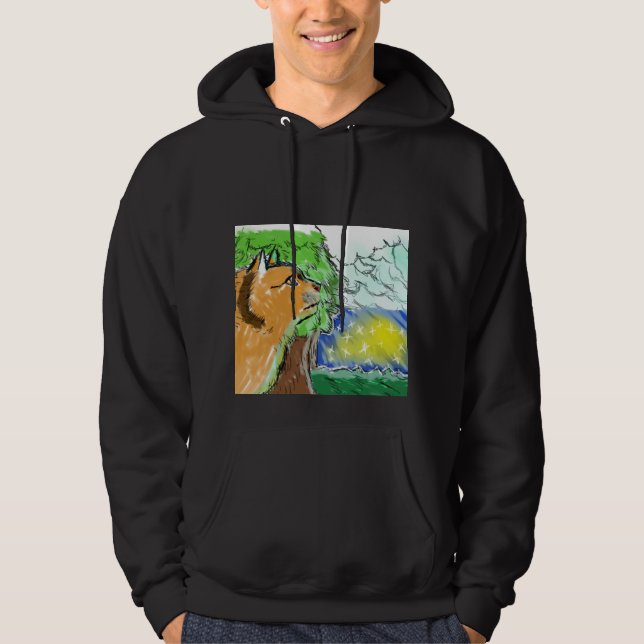 Cat=Artist Hoodie (Front)