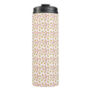 Cat Artwork   Cute Cat Valentine Thermal Tumbler