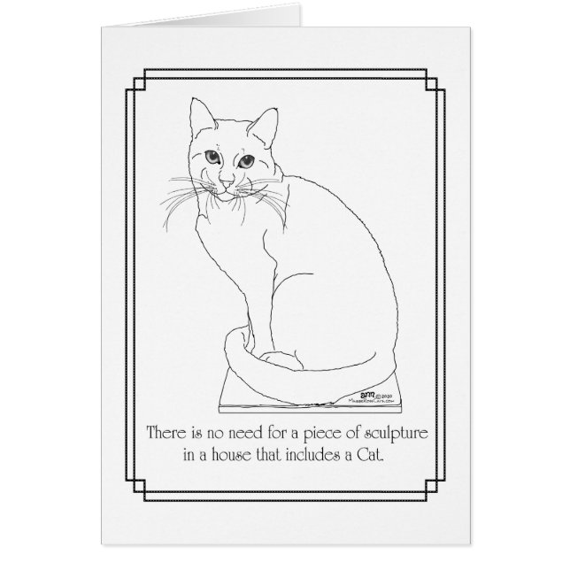 Cat as Artwork (Front)