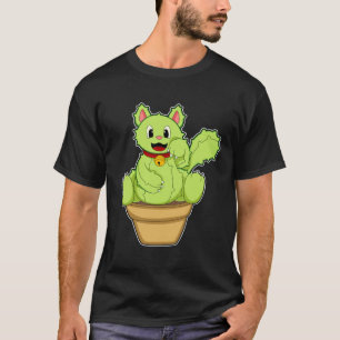 Cat as Cactus T-Shirt