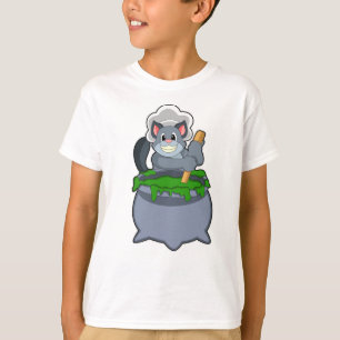 Cat as Cook with Magic potion T-Shirt