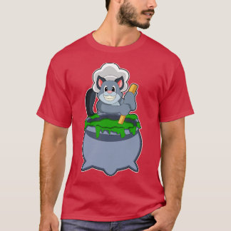 Cat as Cook with Magic potion T-Shirt