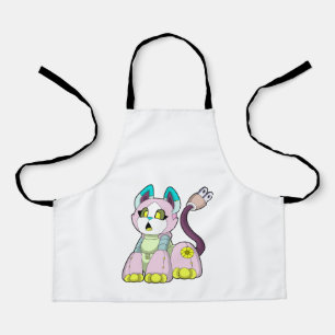 Cat as Robot Apron