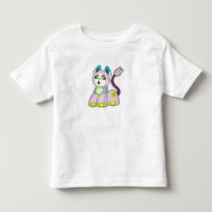 Cat as Robot Toddler T-Shirt