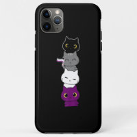 Cat Asexual Pride Cute Ace Flag Animal Pet Lovers