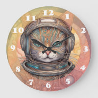 Cat Astronaut intricately detailed anime art pain