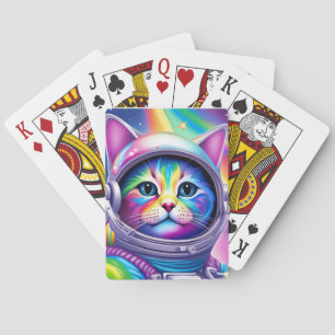 Cat Astronaut - Playing Cards